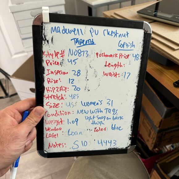 Madewell Perfect Vintage Chestnut Light Wash Jeans US Women's 24T New - Picture 8 of 8